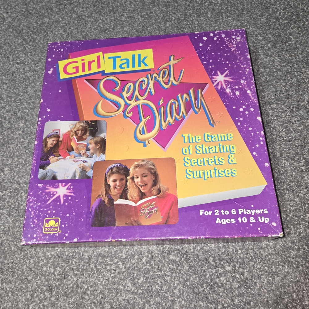 Girl Talk Secret Diary Board Game